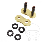 RK Link Link False Rivet Chain 525 ZXW Gold Black